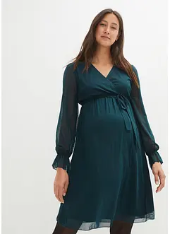 Těhotenské a kojicí šaty s ozdobnou mašličkou, bonprix