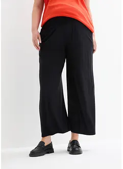 Těhotenské kalhoty Culotte z  měkké viskózy, Loose Fit, bonprix