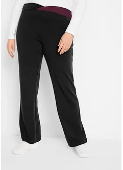Bavlněné sportovní kalhoty, Bootcut (2 ks v balení), bonprix