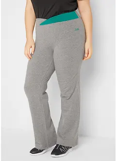 Bavlněné sportovní kalhoty, Bootcut (2 ks v balení), bonprix