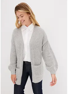 Pletený kabátek Oversize, bonprix