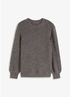 Svetr s balónovými rukávy, bonprix