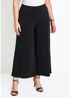 Žerzejové kalhoty Culotte, bonprix