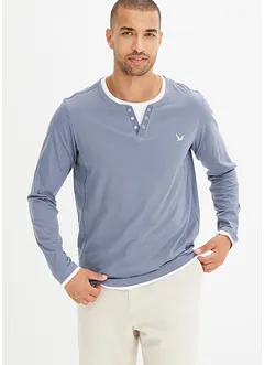 Triko 2 v 1, dlouhý rukáv (2 ks v balení), bonprix