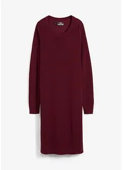 Oversized pletené šaty z žebrového materiálu, bonprix