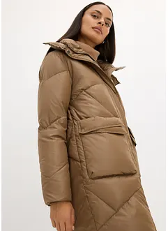 Péřový kabát s recyklovaným peřím, odolný vůči vodě, bonprix