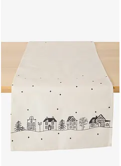 Běhoun na stůl se zimním motivem, voděodolný, bonprix