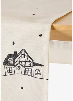 Běhoun na stůl se zimním motivem, voděodolný, bonprix