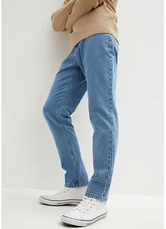 Strečové džíny Classic Fit Straight, pasovka s elastickými vsadkami, bonprix