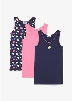 Spodní košilka s měkkou bavlnou (3 ks v balení), bonprix