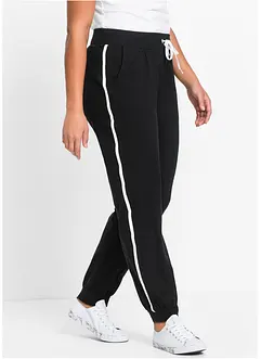 Joggingové kalhoty ze směsi bavlny a viskózy, bonprix
