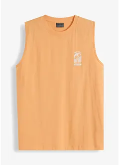 Tričko bez rukávů z čisté bavlny, Loose Fit, bonprix