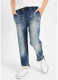 Teplákové džíny, Regular Fit, Straight, bonprix