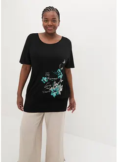 Triko s lodičkovým výstřihem, bonprix