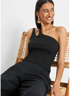 Top s odhalenými rameny, z organické bavlny, bonprix