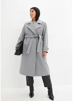 Kabát ve vlněném vzhledu, bonprix