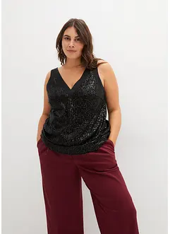 Top s pajetkami, bonprix