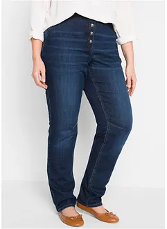 Džíny Boyfriend, Mid Waist, s pohodlnou pasovkou, bonprix