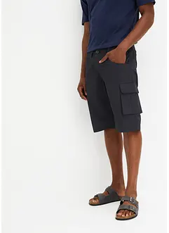Cargo bermudy z čisté bavlny, Relaxed Fit, bonprix