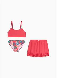 Bikiny a sukně (3dílná souprava), bonprix