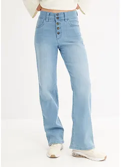Strečové džíny Straight, High Waist, bonprix