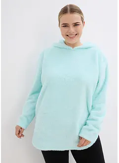 Dlouhý flísový svetr Oversized, bonprix