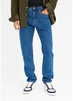 Džíny Classic Fit Straight, pasovka s elastickými vsadkami, bonprix