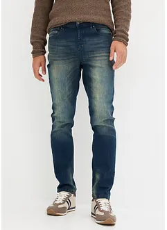 Lehké strečové džíny Slim Fit, Straight, bonprix