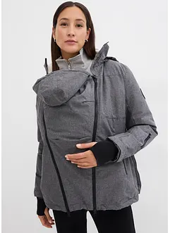 Pohodlná těhotenská a nosicí bunda 3 v 1, bonprix