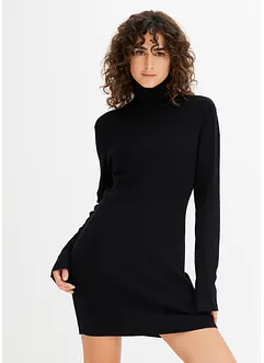 Krátké pletené šaty, bonprix