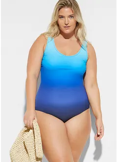 Stahovací jednodílné plavky, střední tvarující efekt, bonprix