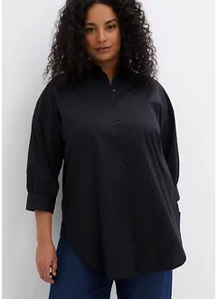 Bavlněná oversized halenka, bonprix