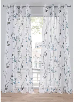 Záclona s recyklovaným polyesterem (1 ks), bonprix