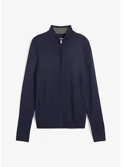 Svetr na zapínání, z jemného úpletu, bonprix