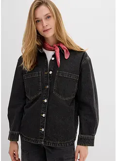 Oversized džínová košile, bonprix