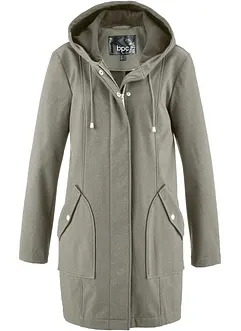 Softshellová parka s kapucí, bonprix