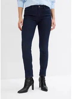 Skinny džíny, Mid Waist, organická bavlna, bonprix