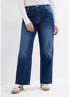 Džíny Straight, High Waist, bonprix