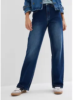 Džíny Straight, High Waist, bonprix