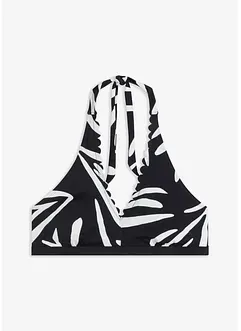 Bikinový top s ramínkem za krk, bonprix