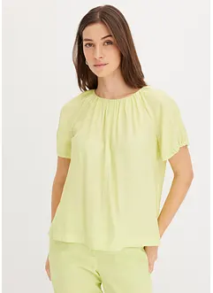 Halenka z materiálu s mačkanou strukturou, bonprix