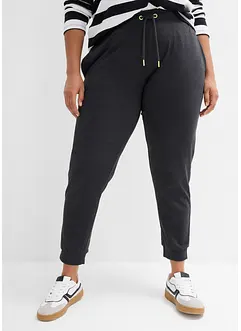 Joggingové kalhoty s náplety, bonprix