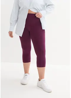 Capri legíny s pohodlným pasem, bonprix
