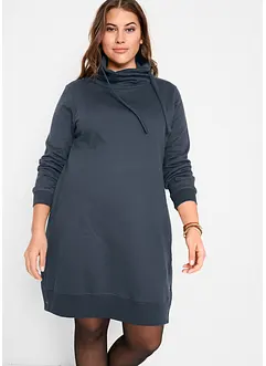 Mikinové šaty z čisté bavlny, bonprix