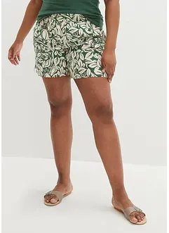 Žerzejové šortky z elastické bavlněné směsi, bonprix