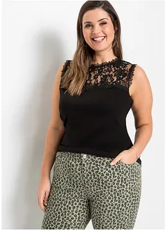 Top z jemné směsi s viskózou, bonprix