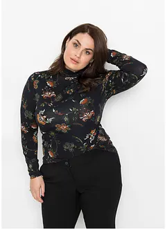 Triko s rolákovým límcem, dlouhý rukáv, bonprix