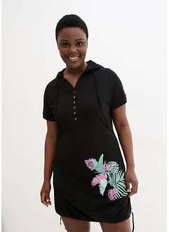 Bavlněné šaty, krátký rukáv, bonprix