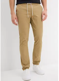 Strečové kalhoty Regular Fit bez zapínání, Straight, bonprix