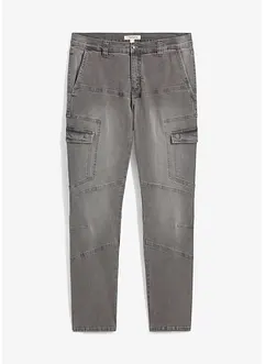 Strečové cargo džíny Regular Fit, Straight, bonprix